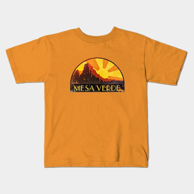 EPCOT Center - Horizons Mesa Verde Kids T-Shirt by The Dept. Of Citrus